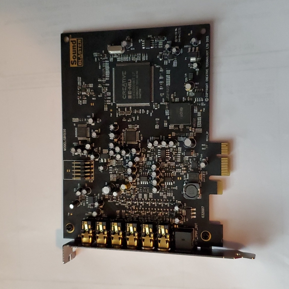 SoundBlaster Audigy RX 7.1 Sound card